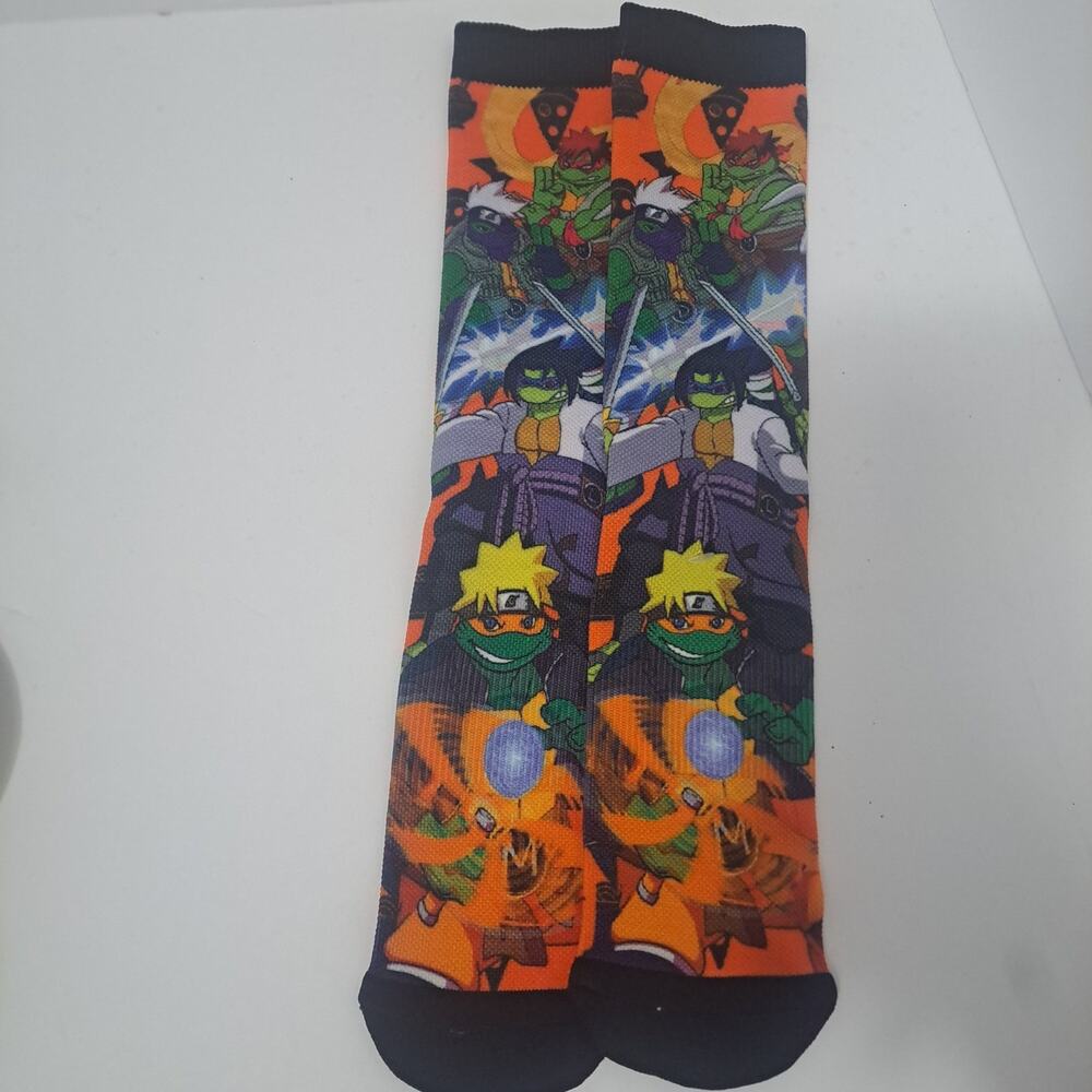 Naruto X TMNT Socks